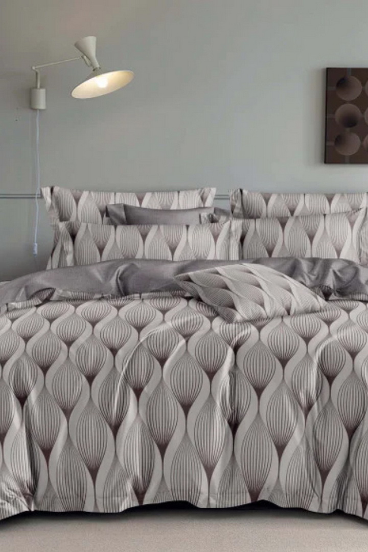 Євро комплект постільної білизни "Viluta"